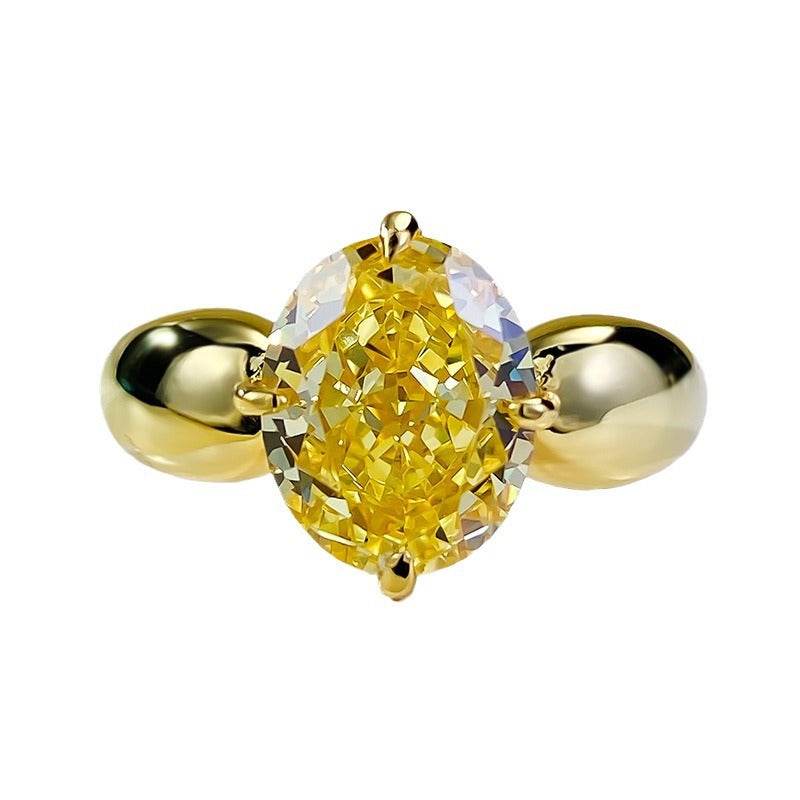 925 silver simulated diamond oval 8 * 12 Redion Diamond Bottom Cutting Explosive Product