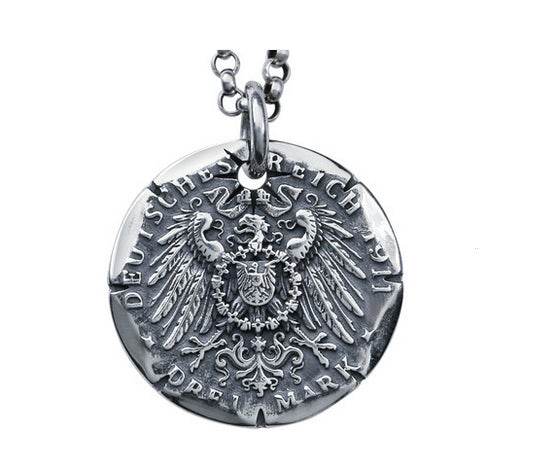 Plated platinum tennis chain full diamond necklace for men hip-hop trend street rhinestone collarbone chain for women
